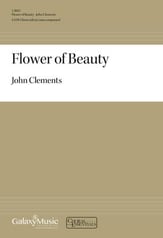 Flower of Beauty SATB choral sheet music cover